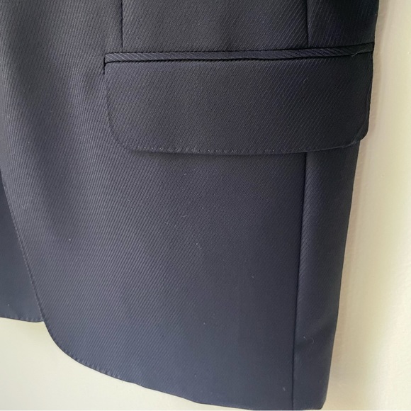 Versace Mens Black 100% Wool Single Breasted Blazer - Picture 10 of 16